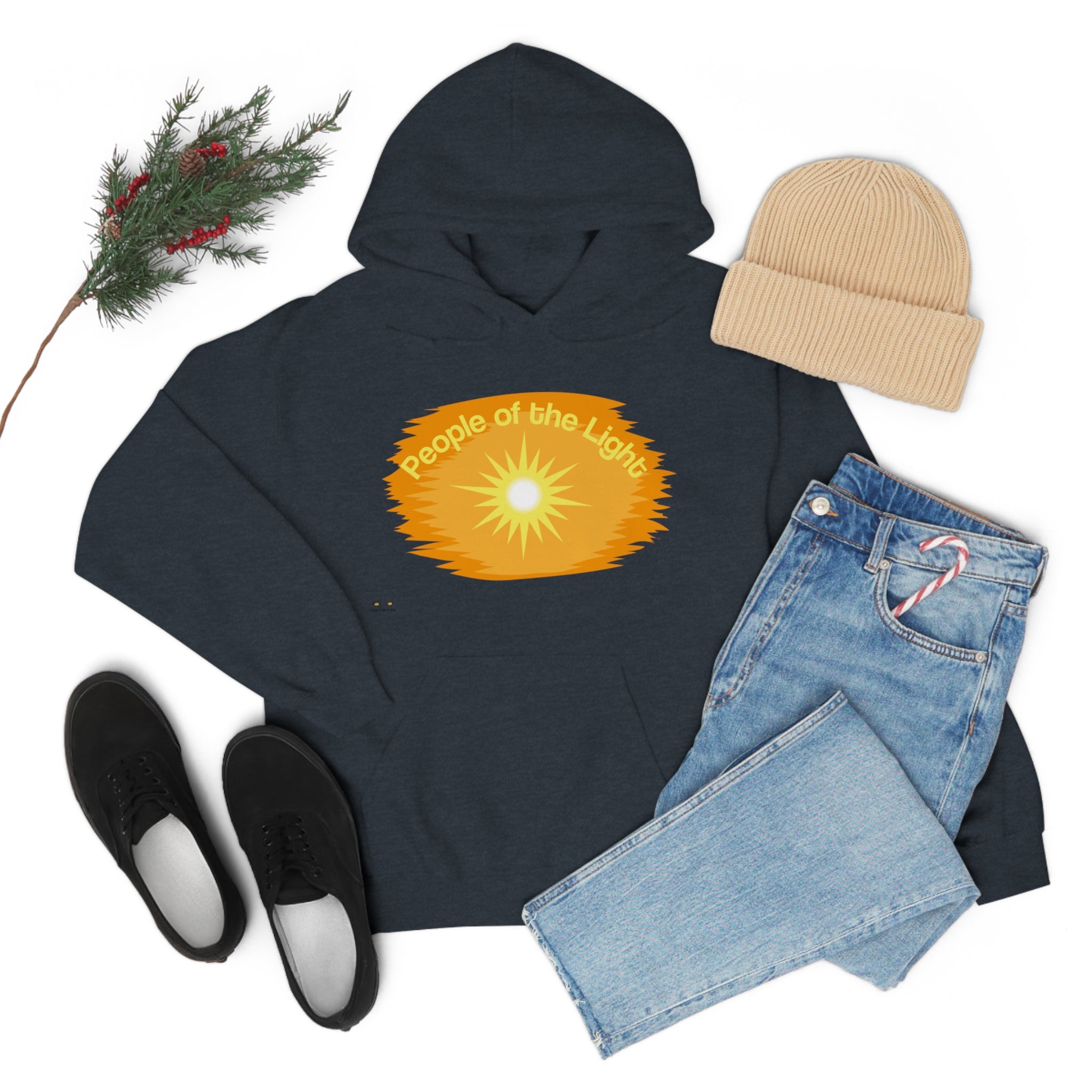 Unisex Heavy Blend Hooded Sweatshirt People Of The Light