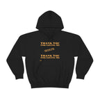 Unisex Heavy Blend Hooded Sweatshirt...Thank You For Loving Me...Yel
