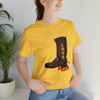 Unisex Jersey Short Sleeve Tee. Love Over Fear