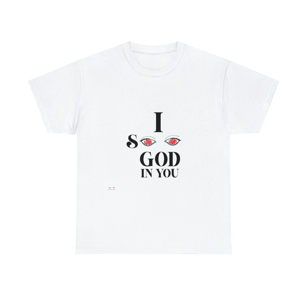 Unisex Heavy Cotton Tee I See God In You