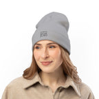 Embroidered "Good Morning Jesus" Knit Beanie