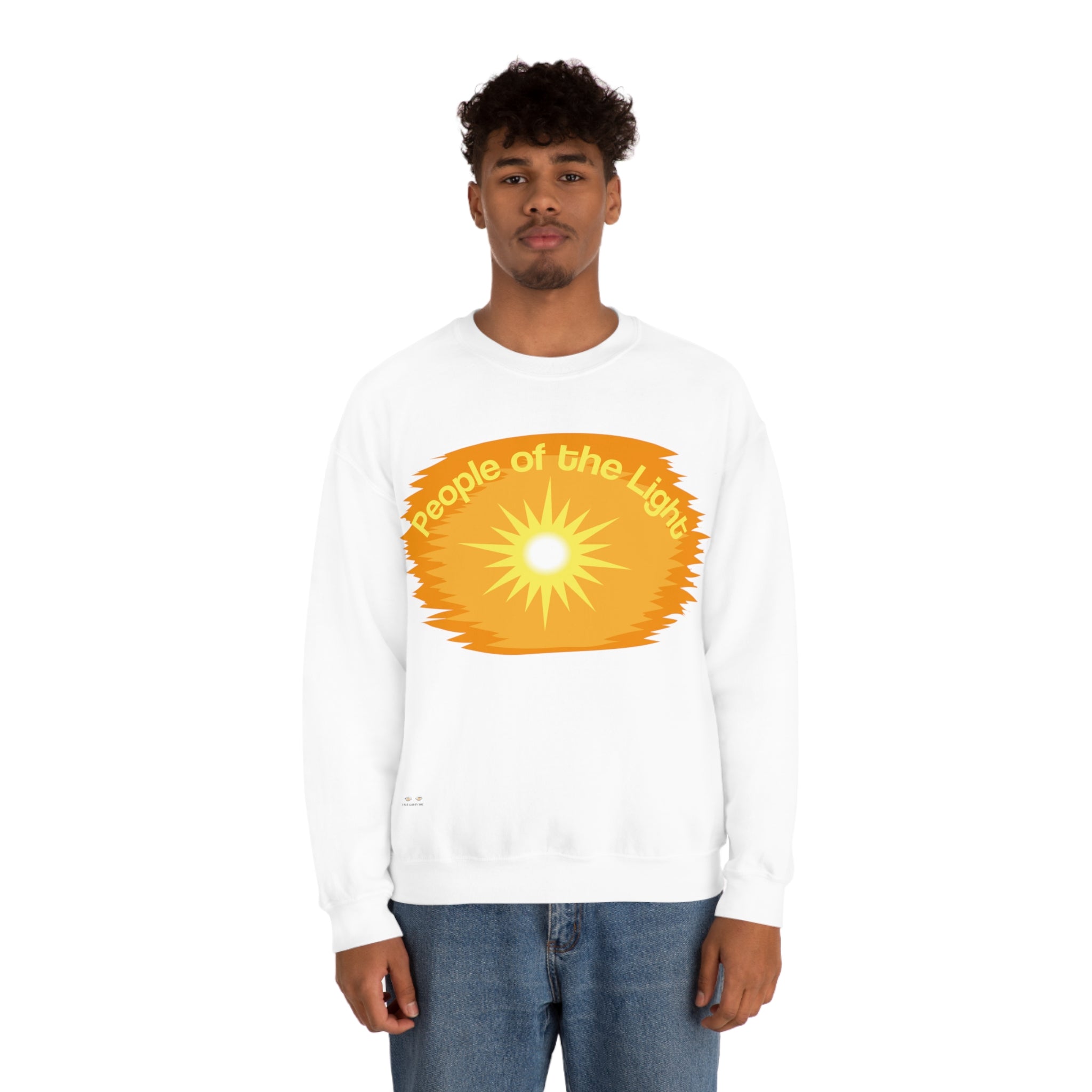 Unisex Heavy Blend Crewneck Sweatshirt People Of The Light