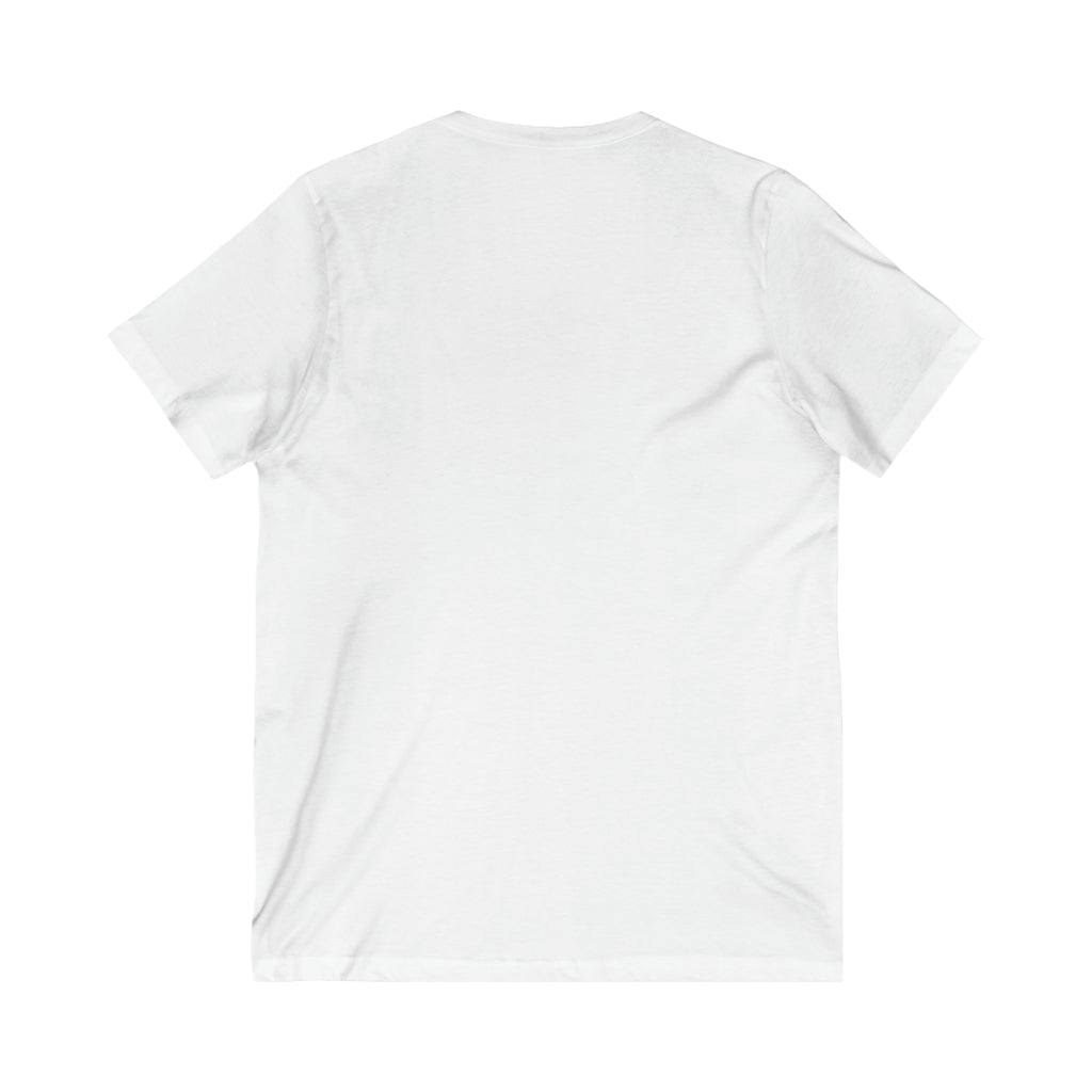 Unisex Jersey Short Sleeve V-Neck Tee...I'm In Love With Love...Gre