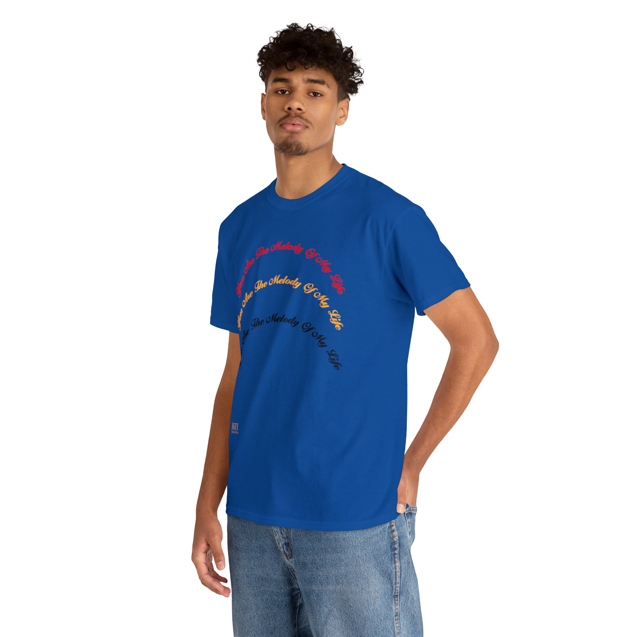 Unisex Heavy Cotton Tee...You Are The Melody multi