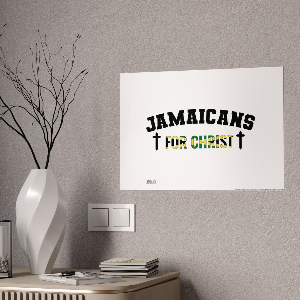 Jamaicans for Christ Poster