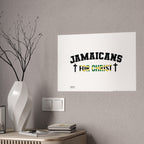 Jamaicans for Christ Poster