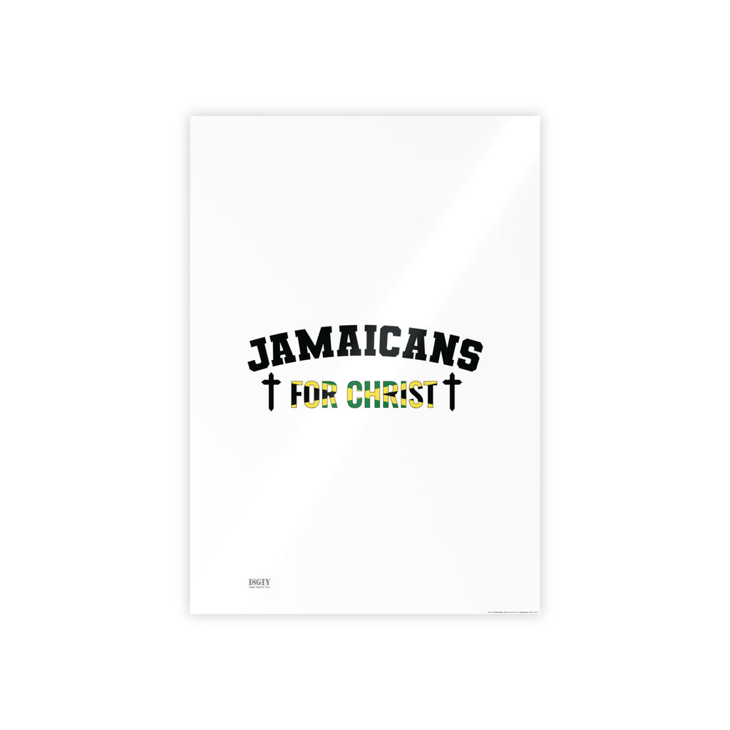 Jamaicans for Christ Poster