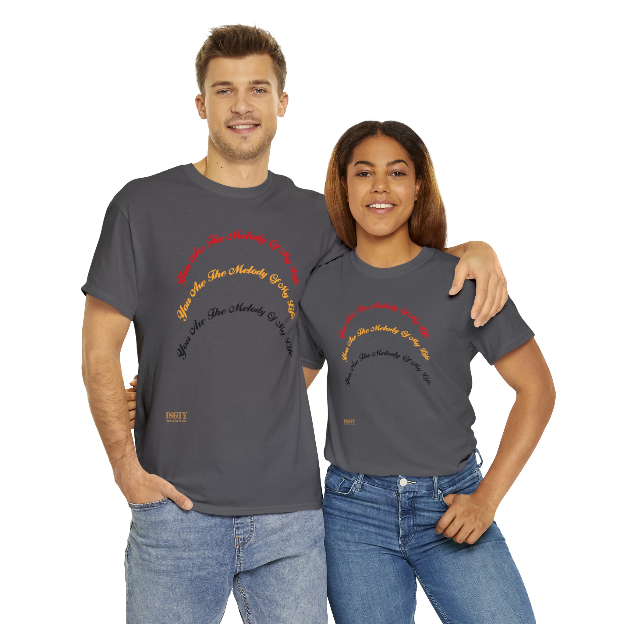 Unisex Heavy Cotton Tee...You Are The Melody multi