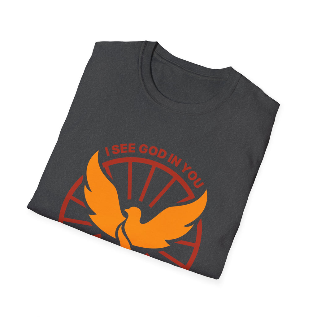 I See God In You Dove T-Shirt — Christian Faith Inspirational Tee