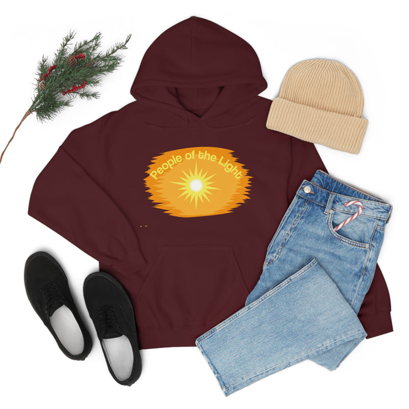 Unisex Heavy Blend Hooded Sweatshirt People Of The Light