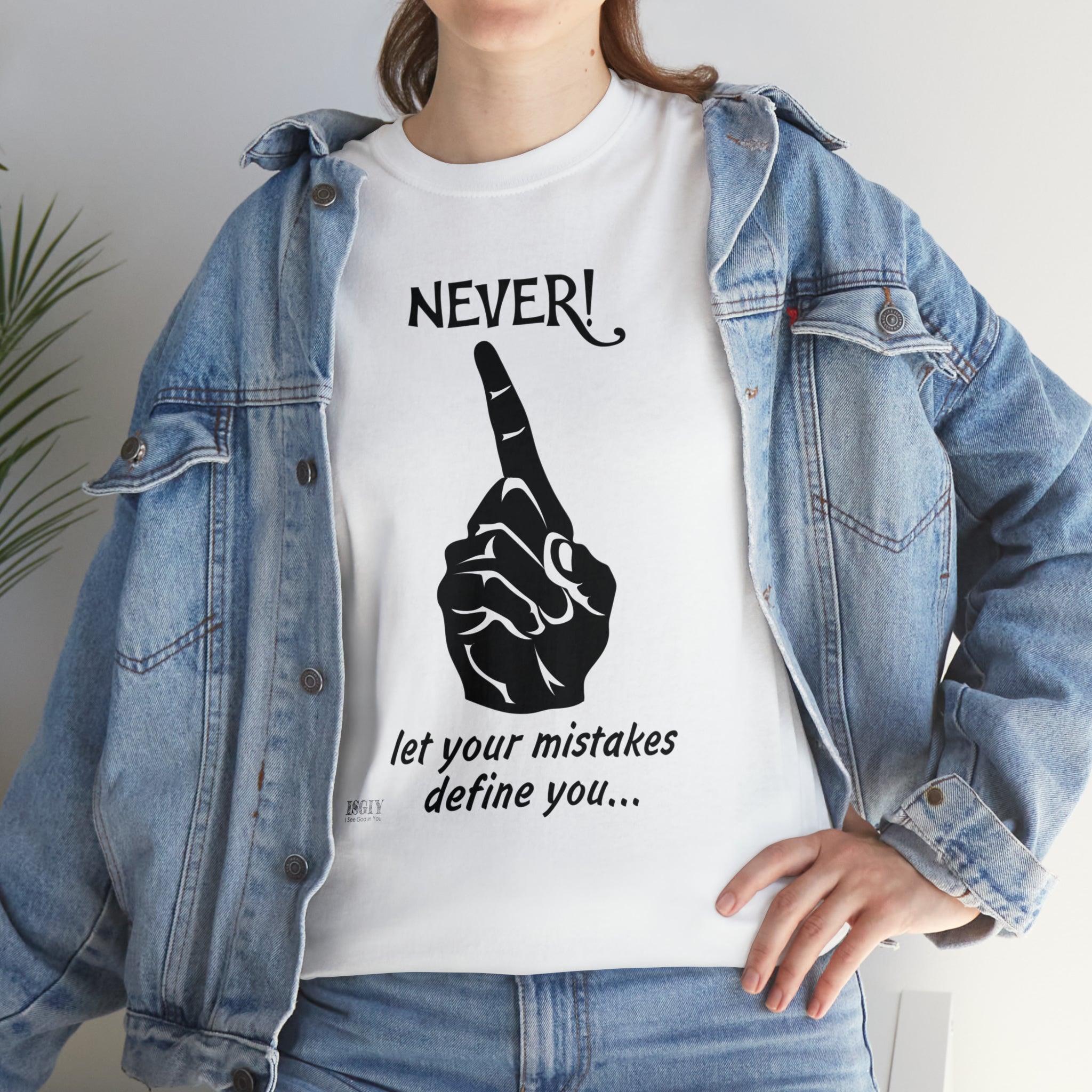 Never Let Your Mistakes Define You