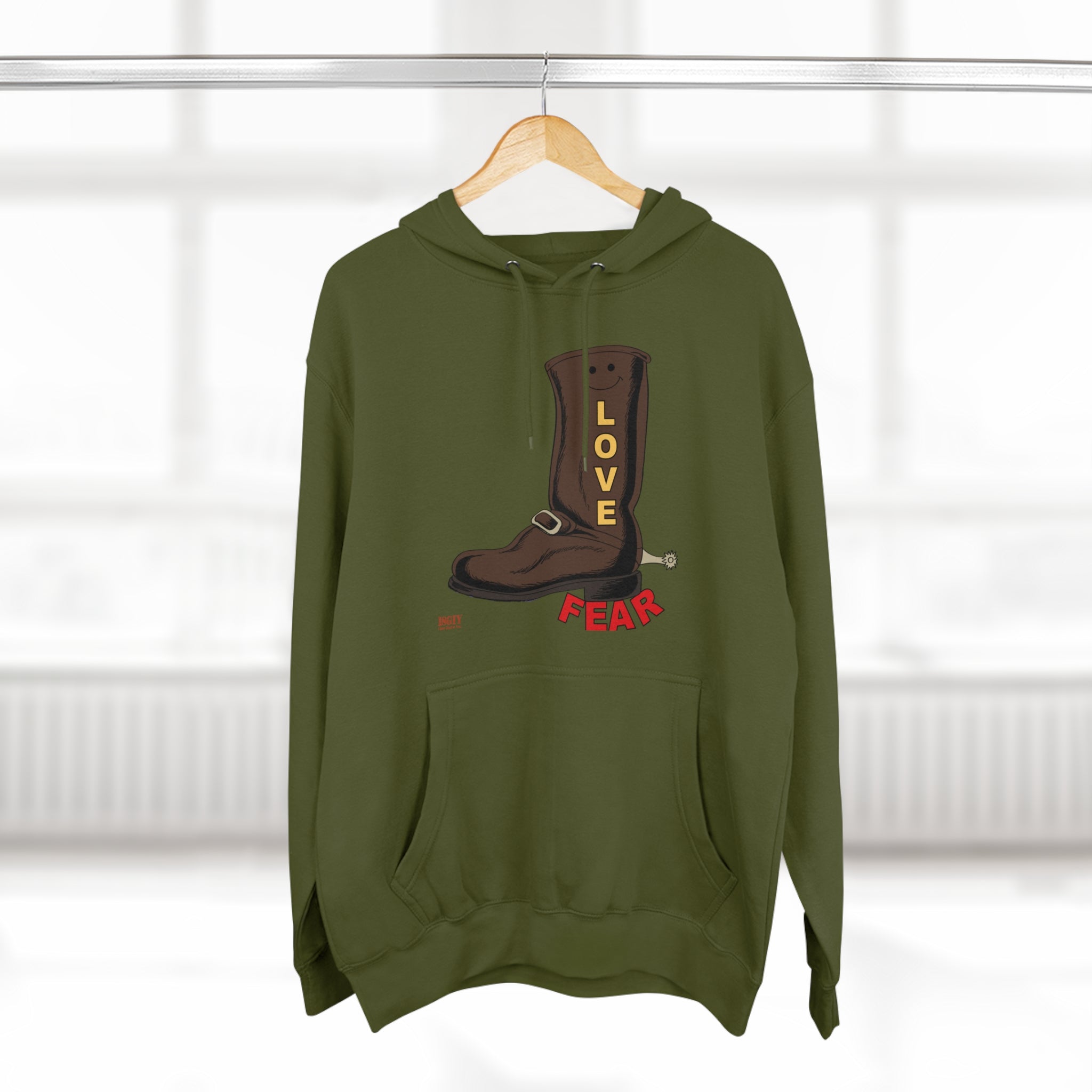 Copy of Copy of Unisex Premium Pullover Hoodie...Love Over Fear