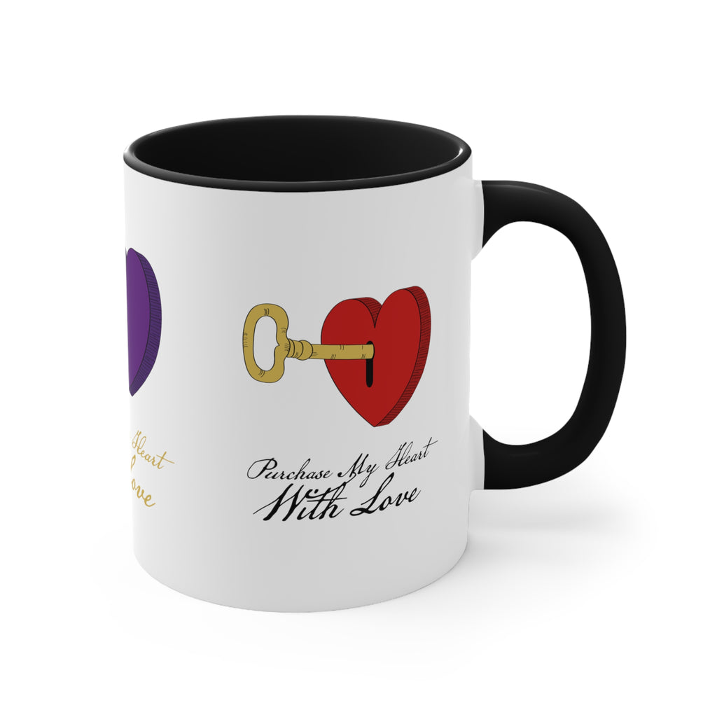 Two-Tone Accent Mug For Coffee Lovers