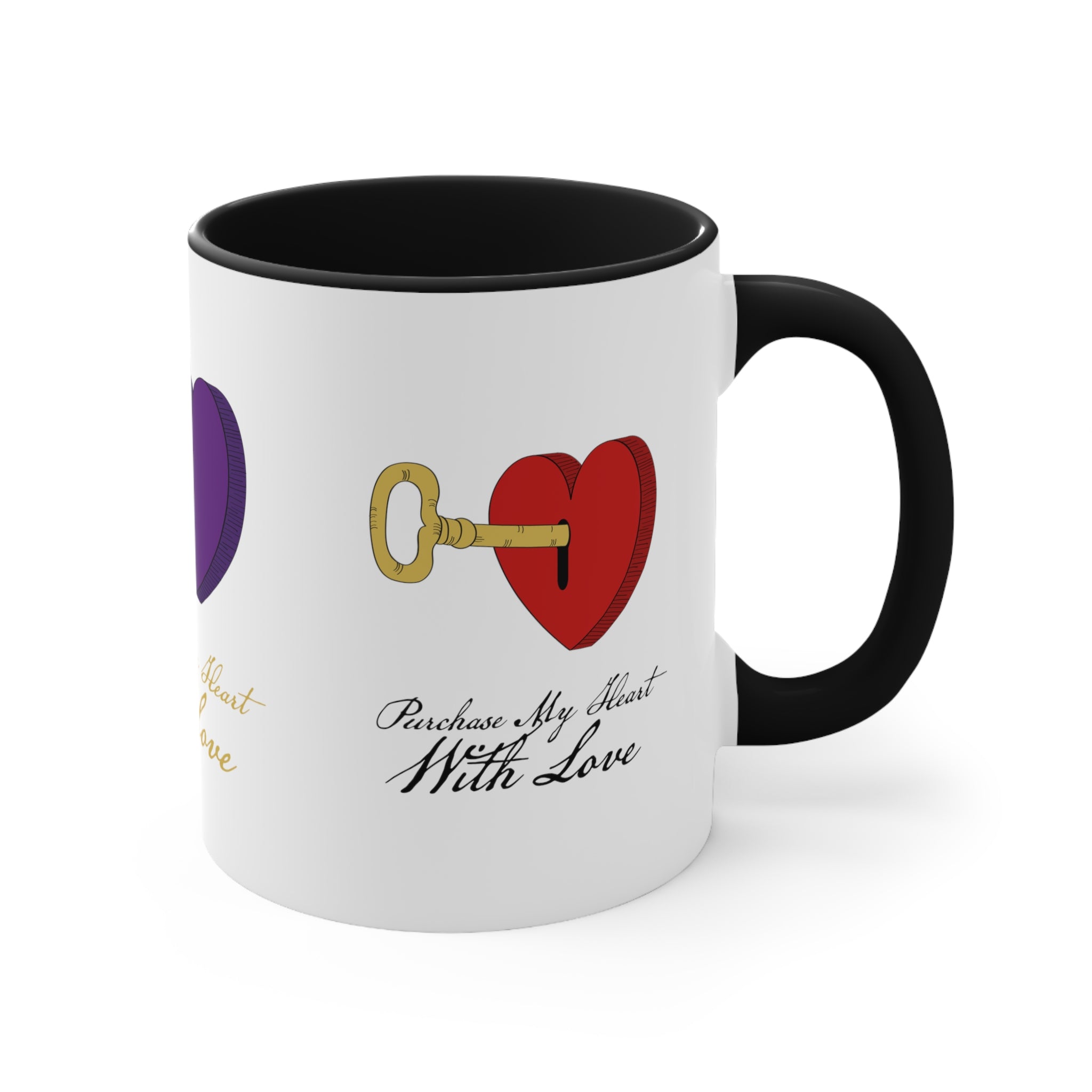 Two-Tone Accent Mug For Coffee Lovers