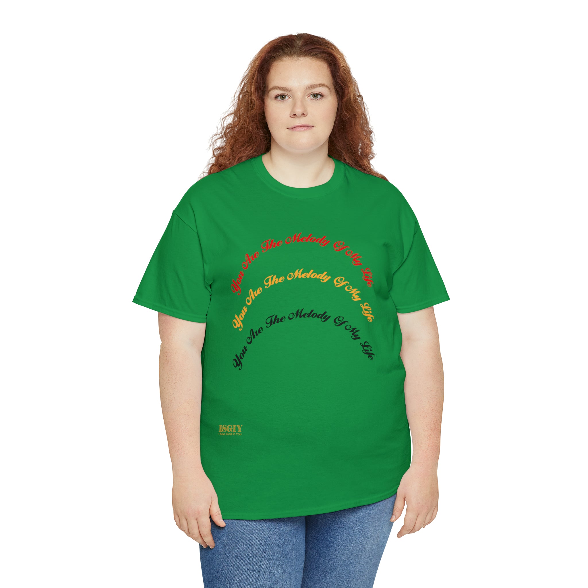 Unisex Heavy Cotton Tee...You Are The Melody multi