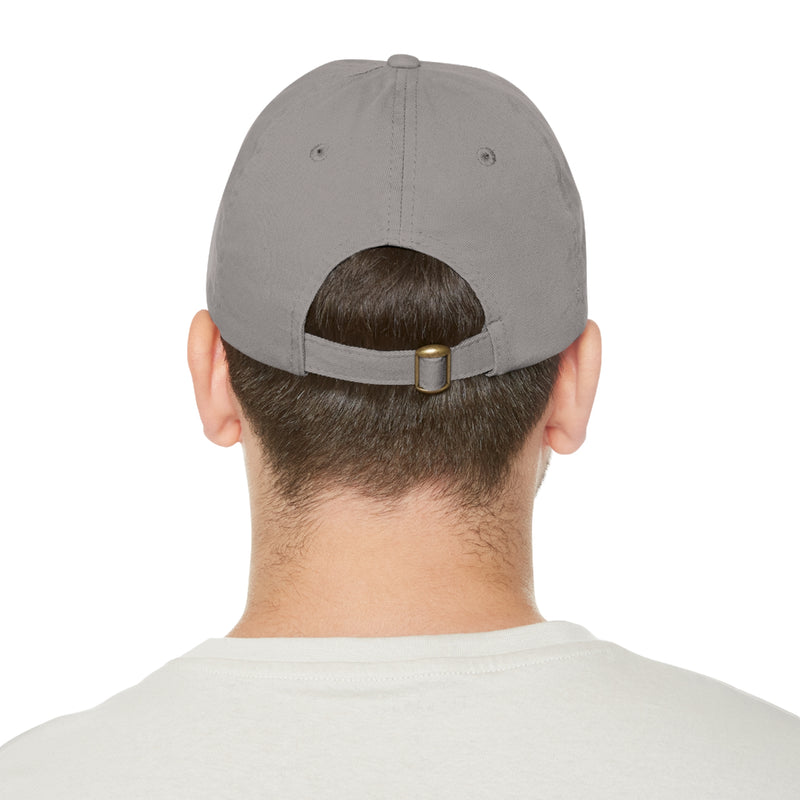 Dad Hat with Leather Patch. I See God In You