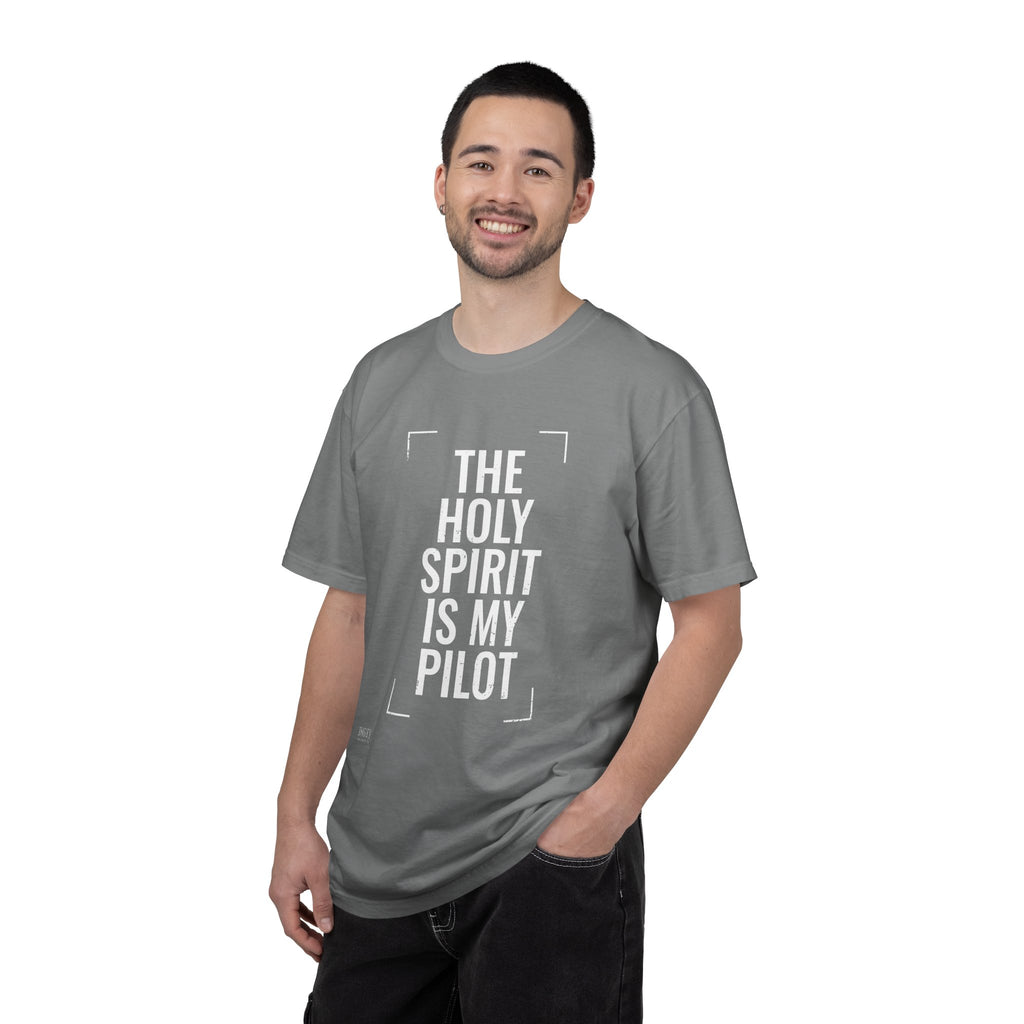 Holy Spirit Is My Pilot T-Shirt — Christian Faith Graphic Tee