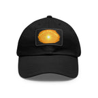 Dad Hat with Leather Patch. People Of The Light