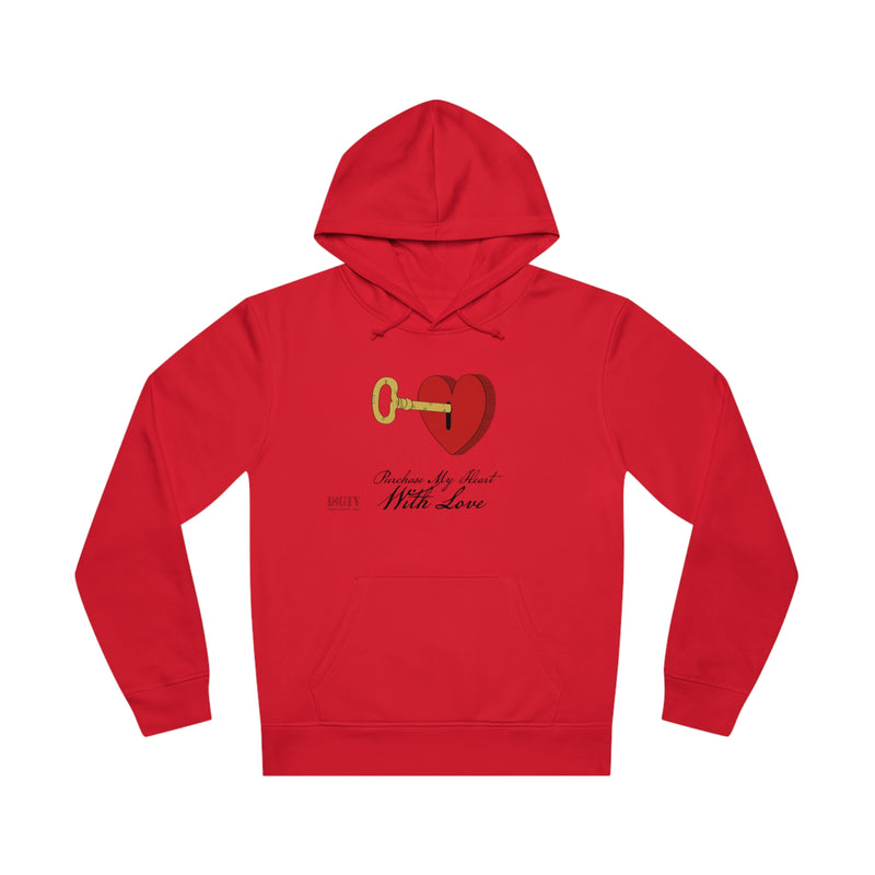 Unisex Drummer Hoodie. Purchase My Heart With Love