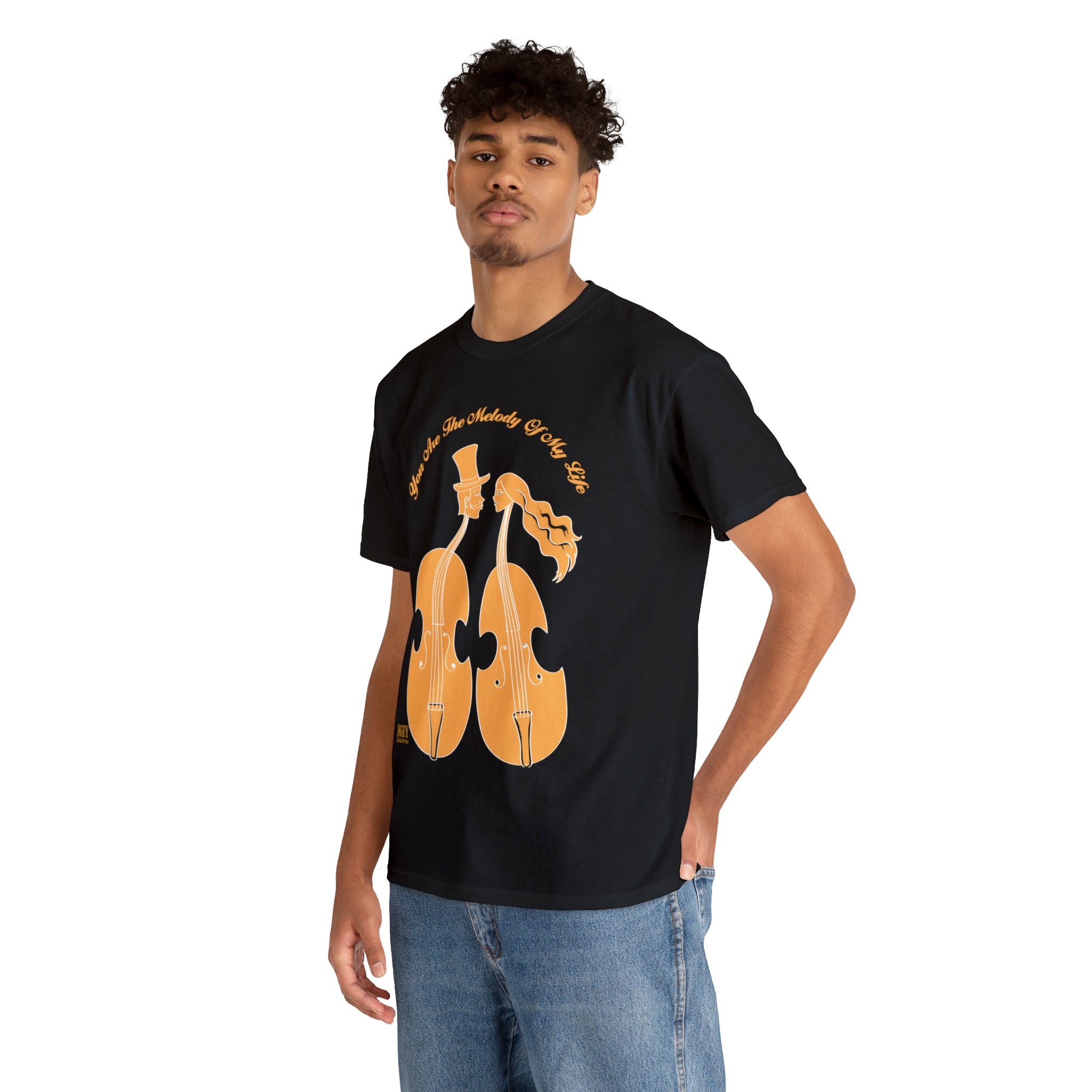 Copy of Unisex Heavy Cotton Tee...You Are The Melody Yel