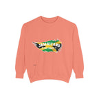 Sweatshirt — "Jamaicans 4 Christ" Graphic Crewneck (Patriotic Jamaican Colors)