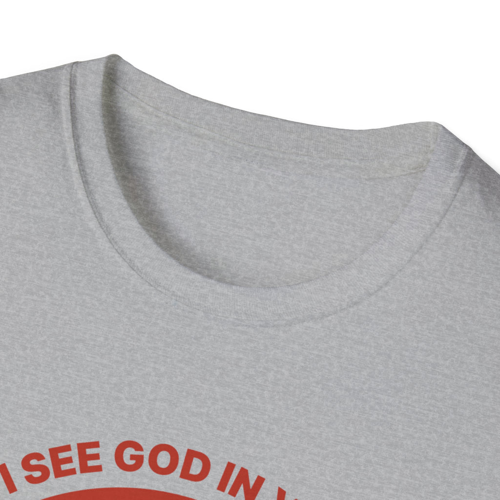 I See God In You Dove T-Shirt — Christian Faith Inspirational Tee