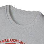 I See God In You Dove T-Shirt — Christian Faith Inspirational Tee