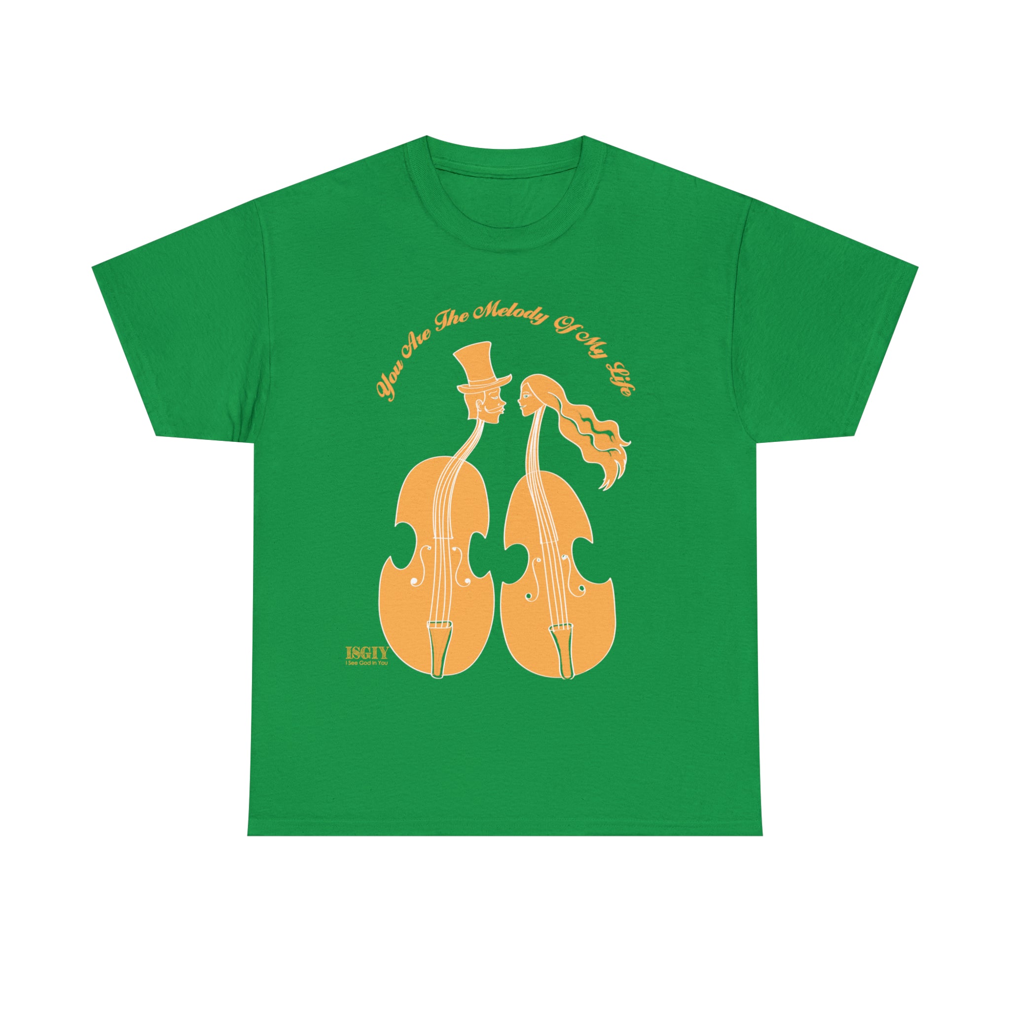 Copy of Unisex Heavy Cotton Tee...You Are The Melody Yel