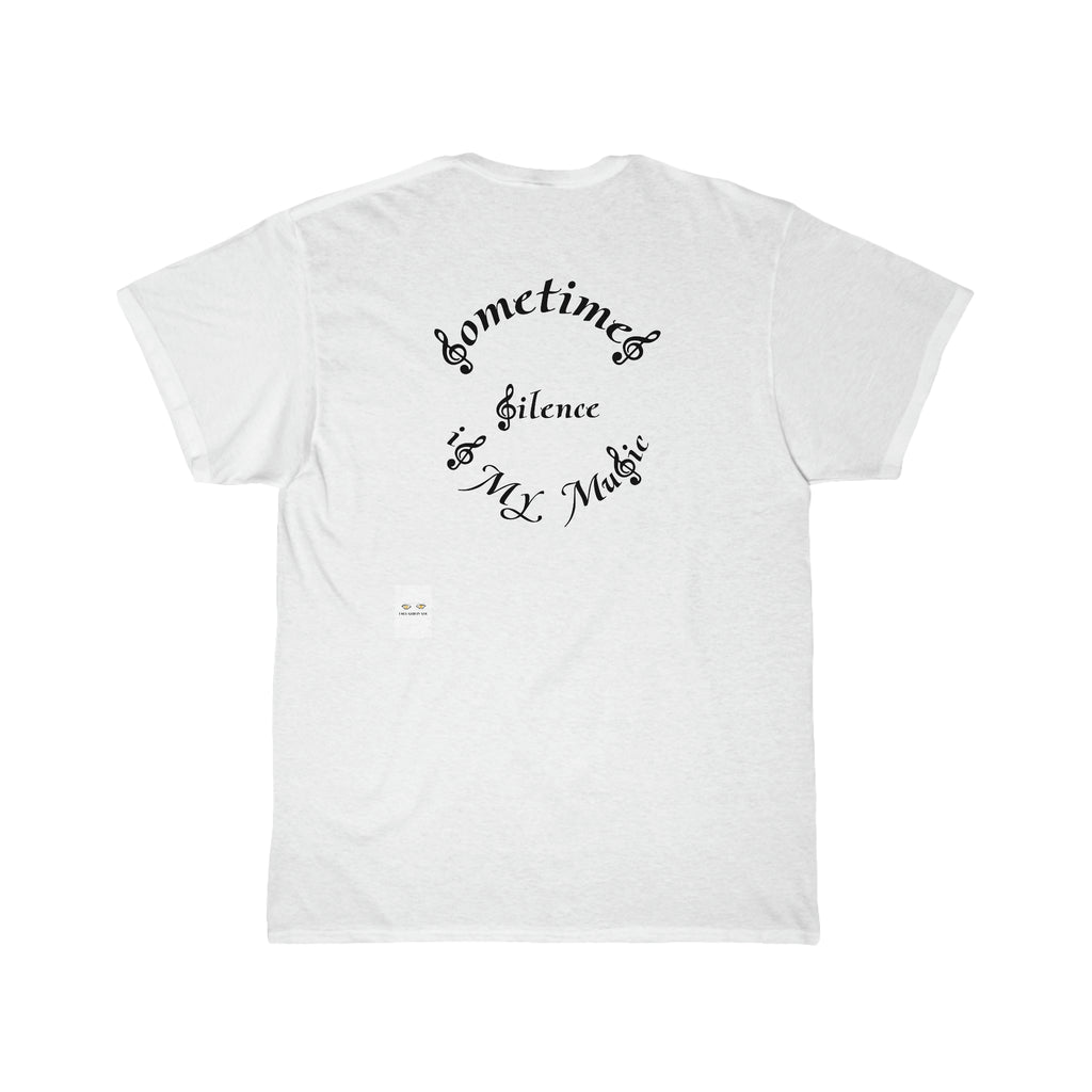 Men's Short Sleeve Tee Sometimes Silence