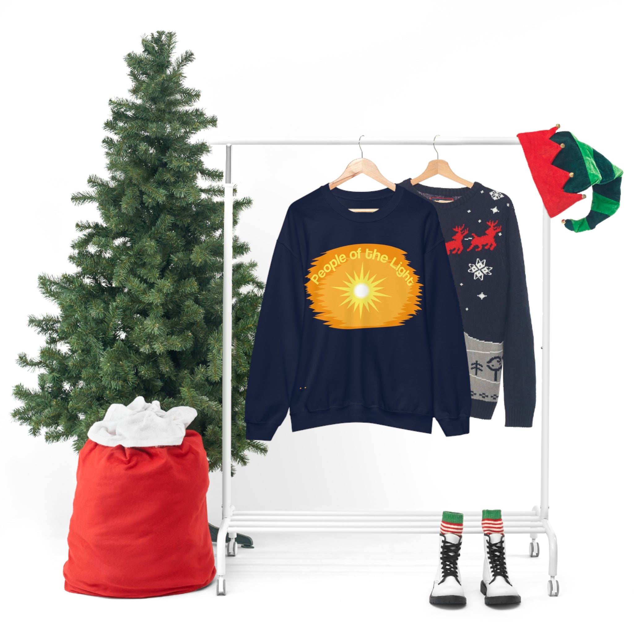 Unisex Heavy Blend Crewneck Sweatshirt People Of The Light