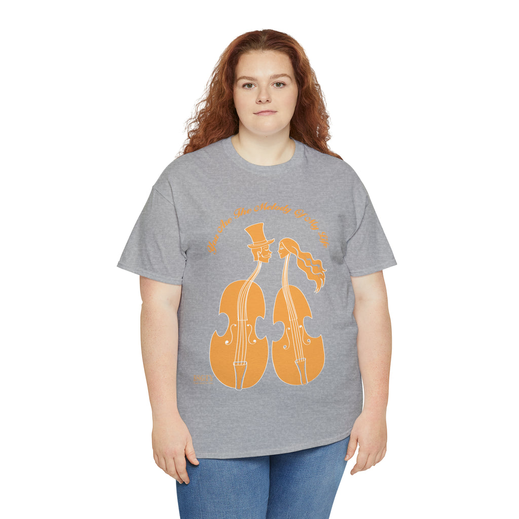 Copy of Unisex Heavy Cotton Tee...You Are The Melody Yel
