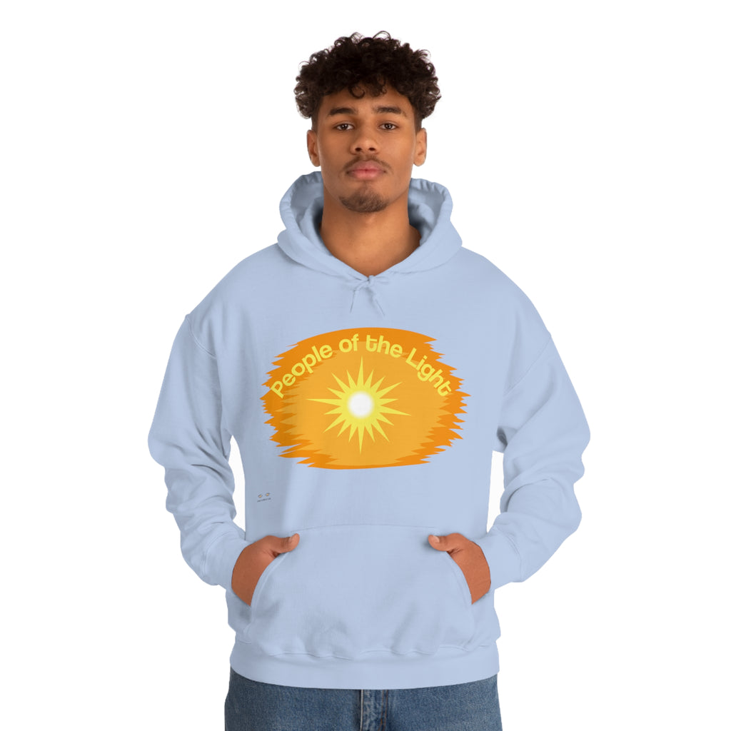 Unisex Heavy Blend Hooded Sweatshirt People Of The Light