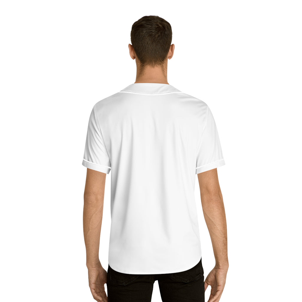 Men's Baseball Jersey (AOP) Sometimes Silence Is My Music