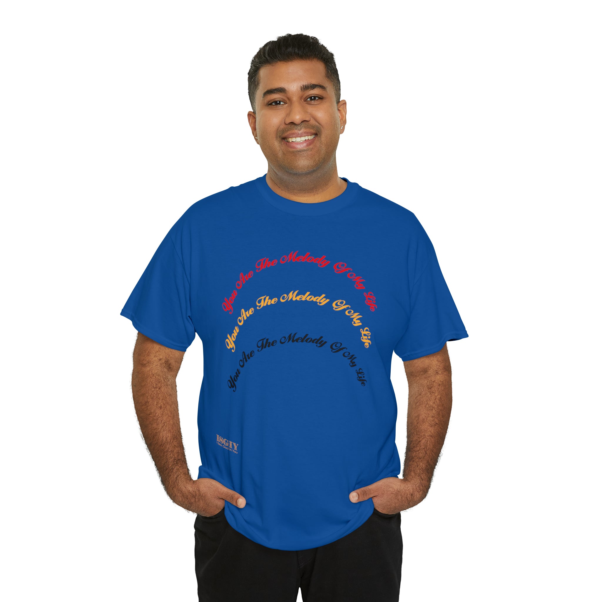 Unisex Heavy Cotton Tee...You Are The Melody multi