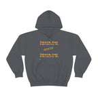 Unisex Heavy Blend Hooded Sweatshirt...Thank You For Loving Me...Yel