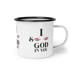 Enamel Camp Cup I See God In You
