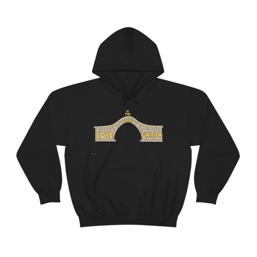Unisex Heavy Blend Hooded Sweatshirt Love Is The Great Unifier