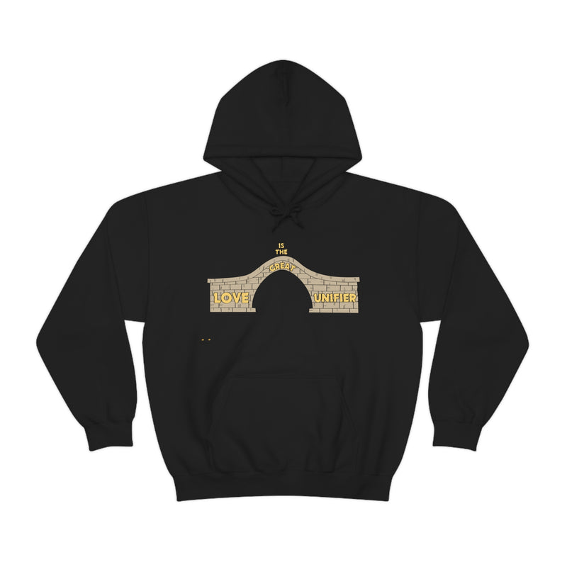 Unisex Heavy Blend Hooded Sweatshirt Love Is The Great Unifier