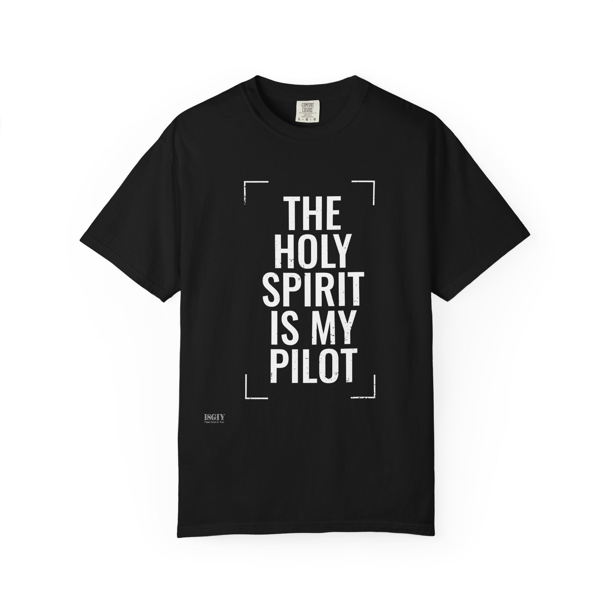 Holy Spirit Is My Pilot T-Shirt — Christian Faith Graphic Tee