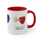 Two-Tone Accent Mug For Coffee Lovers