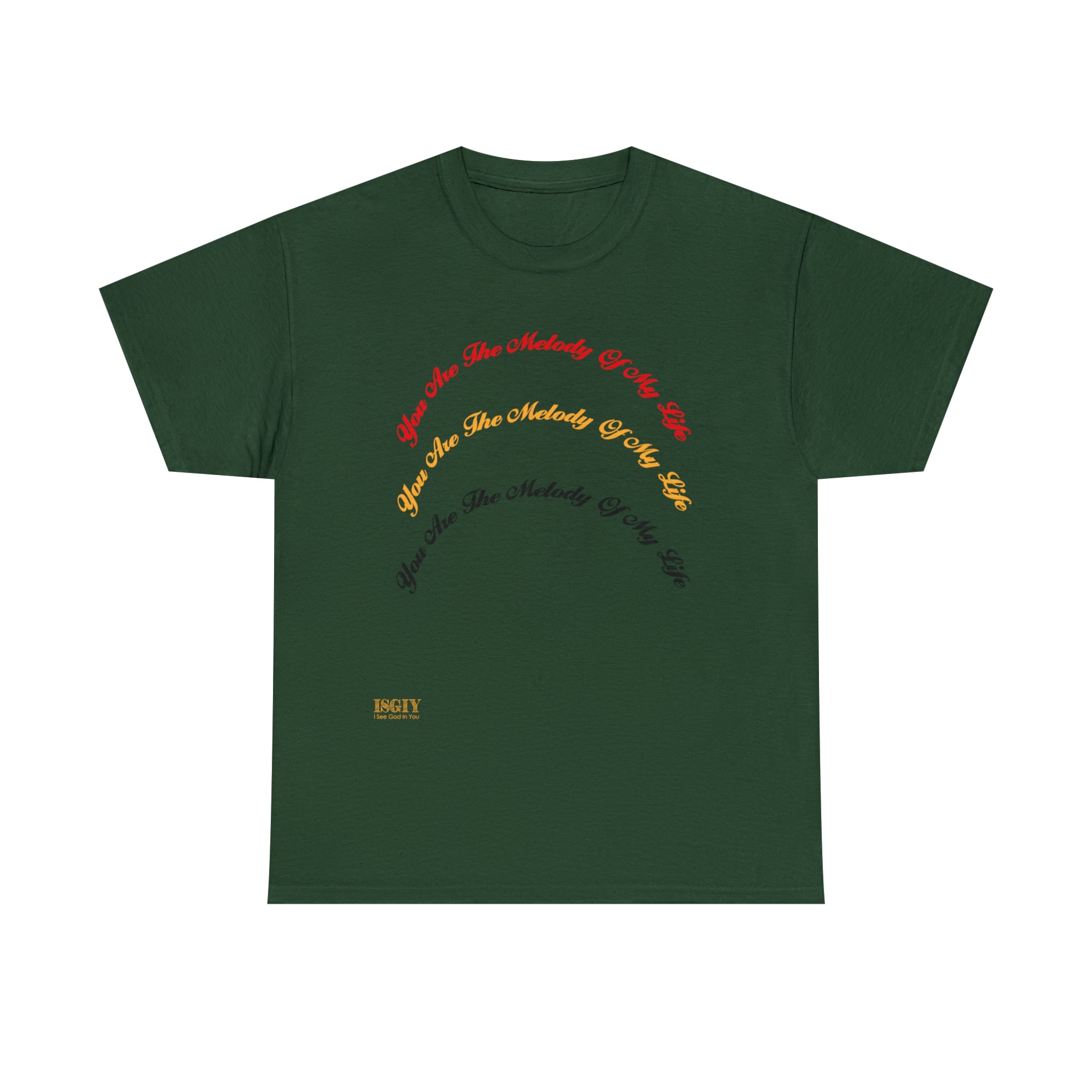 Unisex Heavy Cotton Tee...You Are The Melody multi