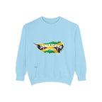 Sweatshirt — "Jamaicans 4 Christ" Graphic Crewneck (Patriotic Jamaican Colors)