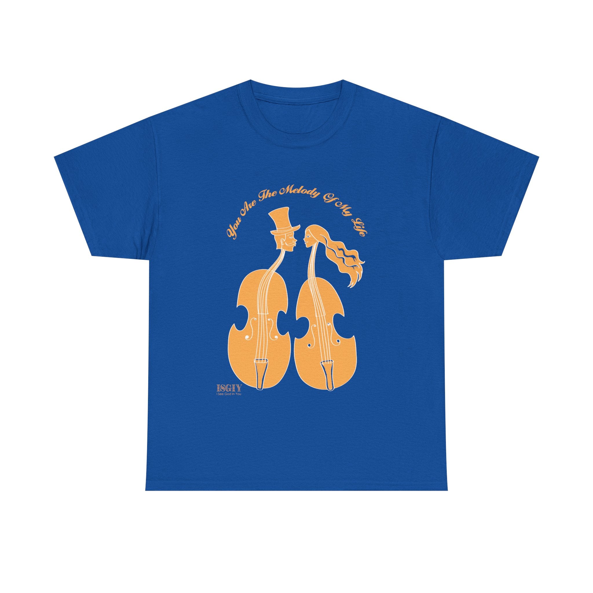 Unisex Heavy Cotton Tee...You Are The Melody Yel