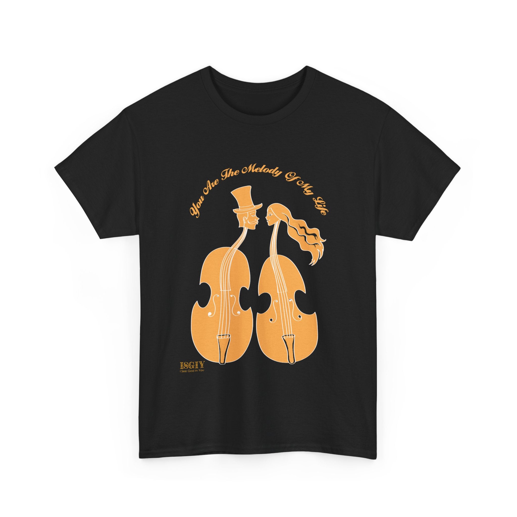 Unisex Heavy Cotton Tee...You Are The Melody Yel