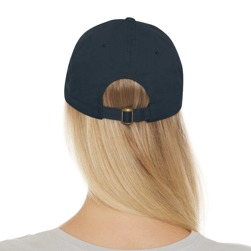 Dad Hat with Leather Patch. I See God In You
