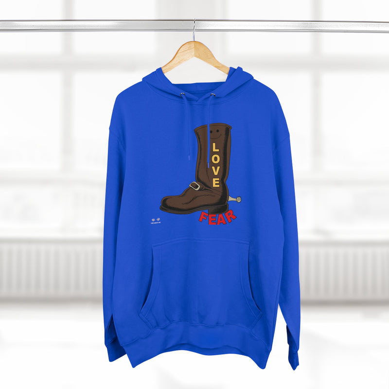 Copy of Unisex Premium Pullover Hoodie...Love Over Fear