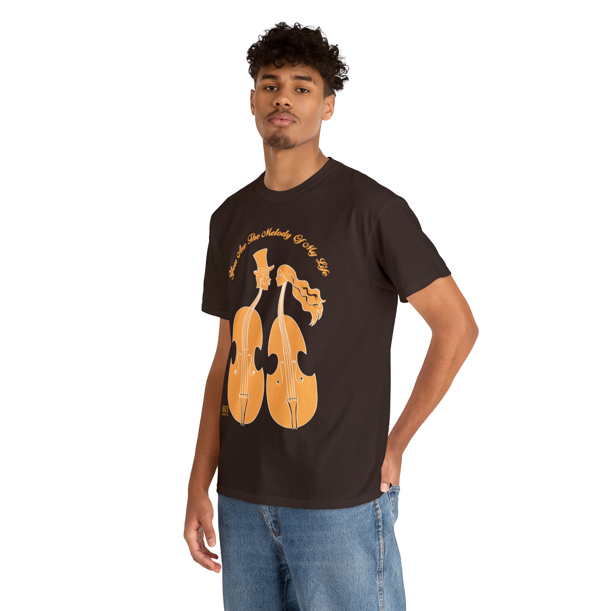 Copy of Unisex Heavy Cotton Tee...You Are The Melody Yel