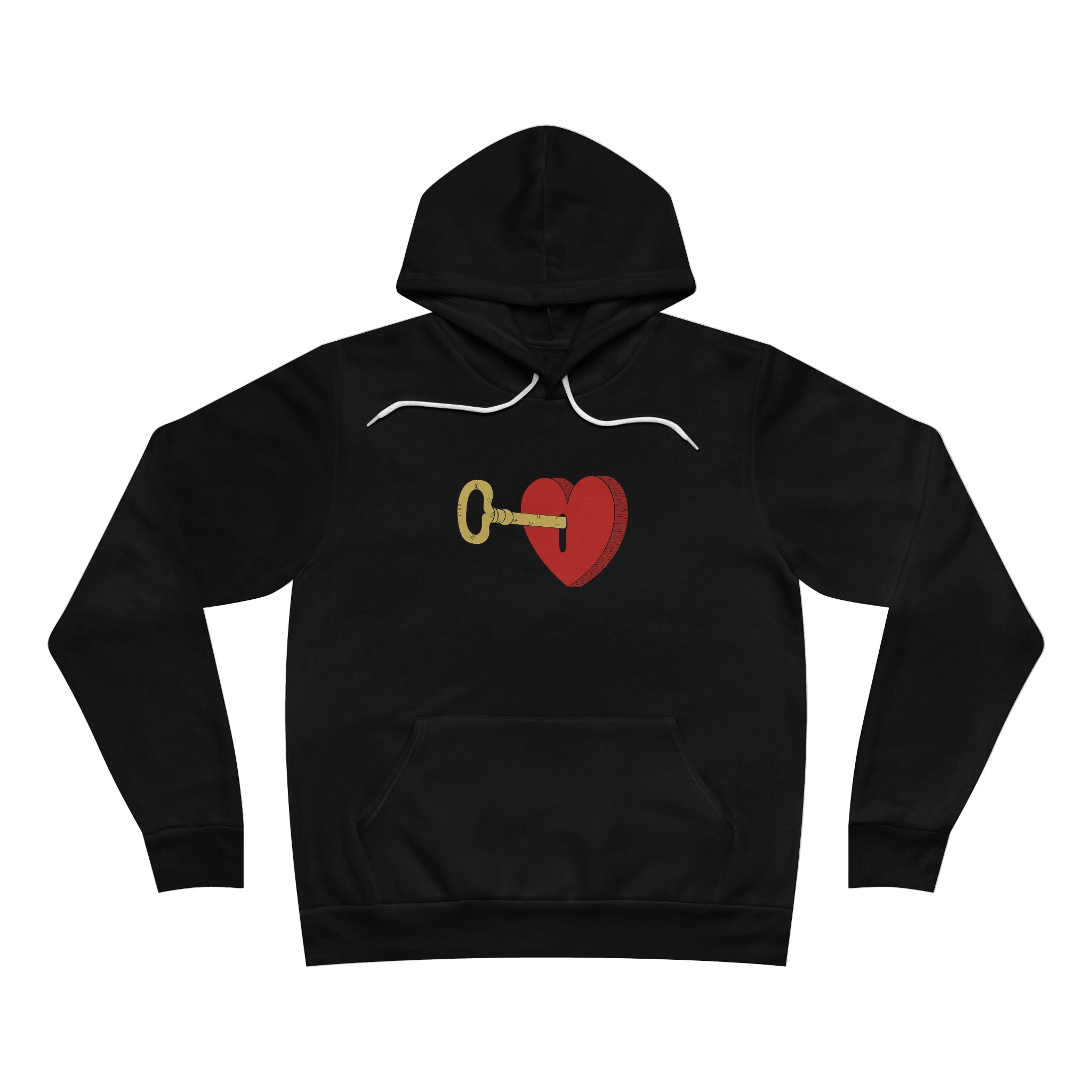 Unisex Sponge Fleece Pullover Hoodie. Purchase My Heart With Love