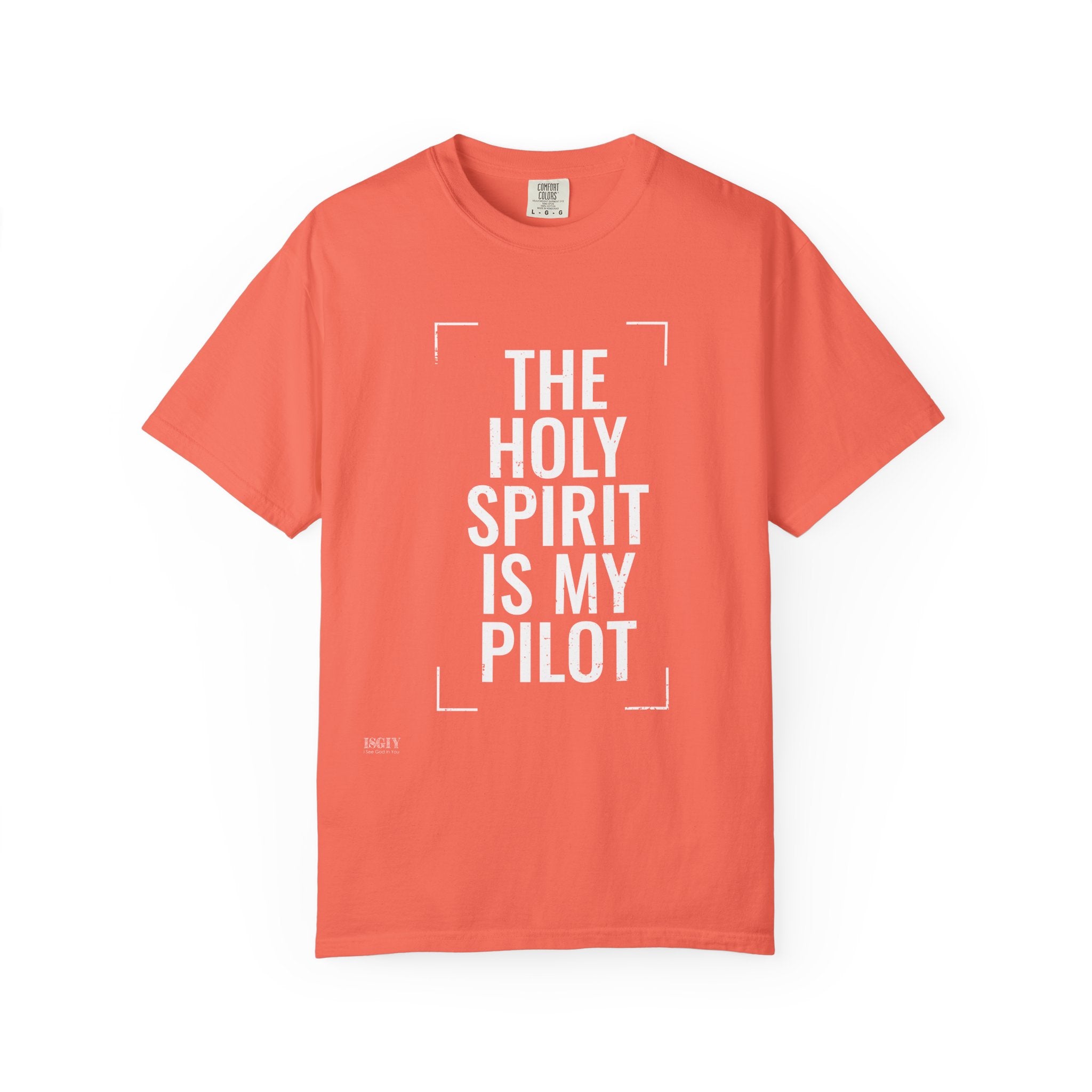 Holy Spirit Is My Pilot T-Shirt — Christian Faith Graphic Tee
