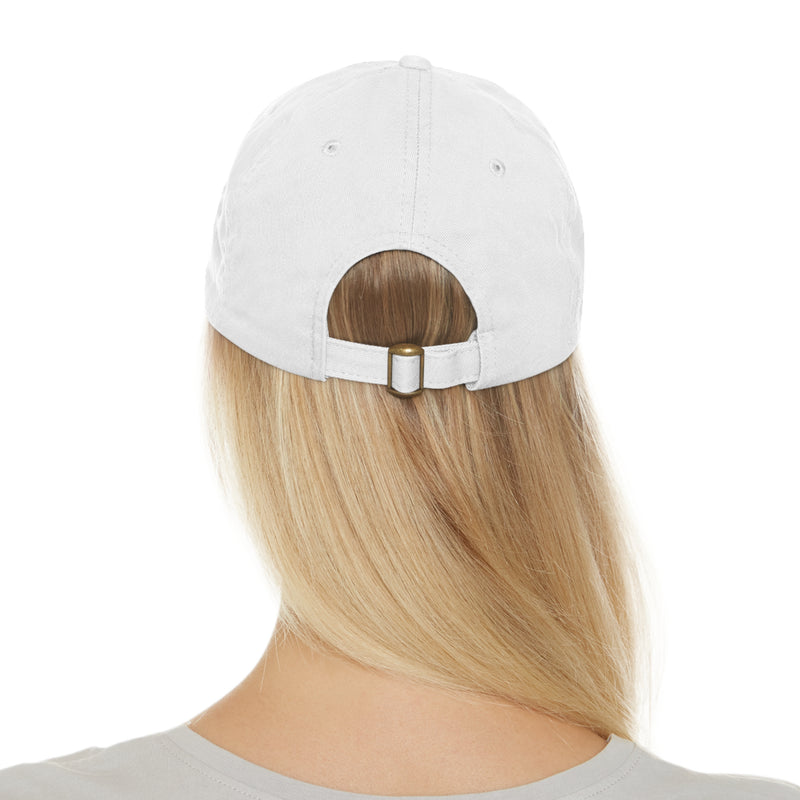 Dad Hat with Leather Patch. I See God In You